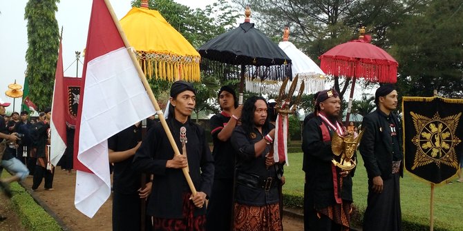 Raja se-nusantara gelar ritual getih getah di Candi Brahu Trowulan
