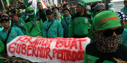 Gubernur DKI Anies akui ada kontrak politik dengan para buruh