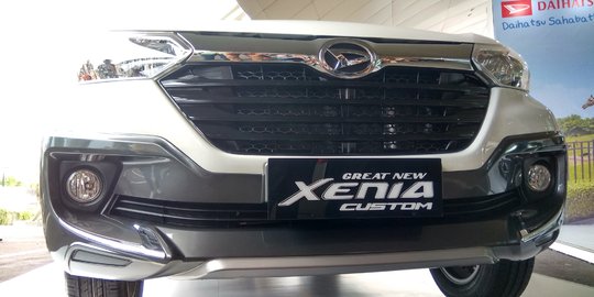 New Daihatsu Xenia Custom tampil gagah & sporty, mau samai Xpander?