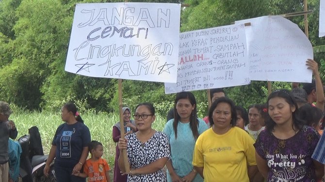 pembangunan tps3r di mojokerto diprotes warga