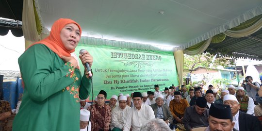 Tangis dan doa untuk cari pendamping Khofifah di Pilgub Jatim 2018