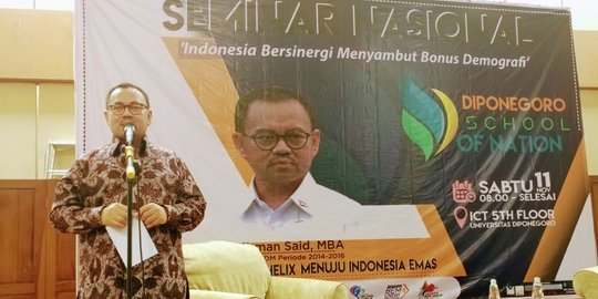 Bonus demografi jadi berkah jika infrastruktur lunak dibereskan