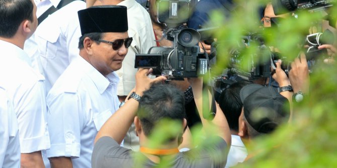 Pesan Prabowo Subianto untuk generasi muda