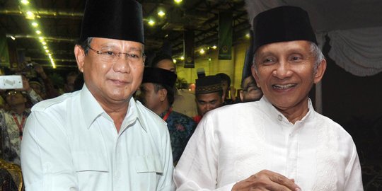 Saat Amien Rais dan Prabowo kompak sebut aset bangsa mau dijual