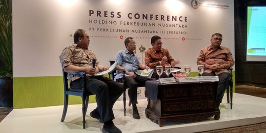 Per Oktober 2017, laba bersih PTPN III sebesar Rp 921 miliar