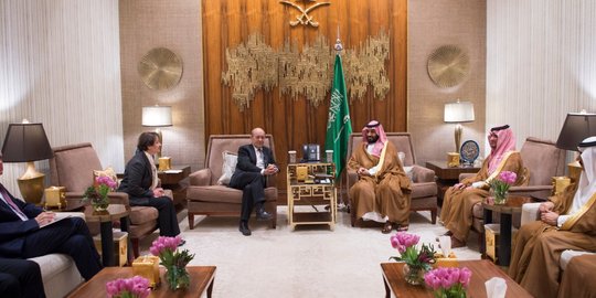 Bahas Timteng & hubungan bilateral, Menlu Prancis & Mohammad bin Salman bertemu