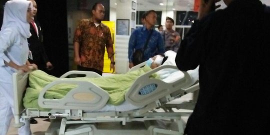 Dikawal penyidik dan anggota polisi, Setnov diperiksa di ruang CT Scan RSCM