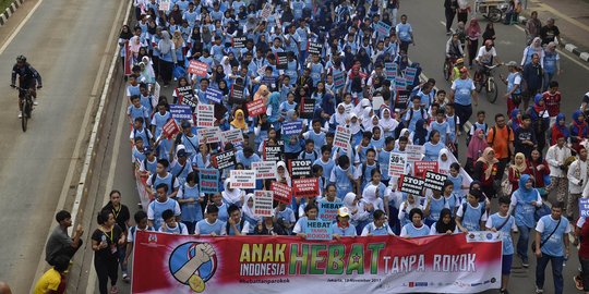 Kampanye anak Indonesia hebat tanpa rokok