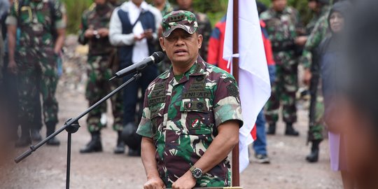 Panglima: Saat damai Polri di depan, jika darurat giliran TNI