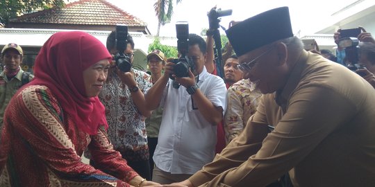 Di Malang, Khofifah gelar pertemuan dengan Ketua NasDem & Nyai Hasyim Muzadi