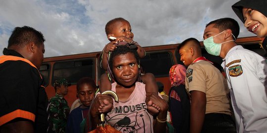 Evakuasi ratusan sandera kelompok bersenjata di Papua