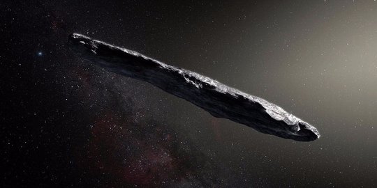 Ilmuwan temukan asteroid antar bintang baru, berbentuk seperti cerutu!