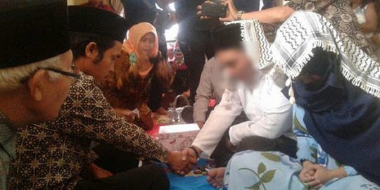 Pasangan persekusi di Cikupa resmi menjadi suami istri