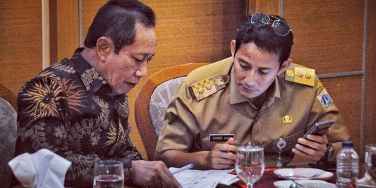 Bertemu Sandiaga, Sutiyoso ingatkan penghentian reklamasi bisa rusak iklim investasi