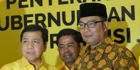 Ridwan Kamil tak takut Golkar cabut dukungan usai Setnov ditahan KPK