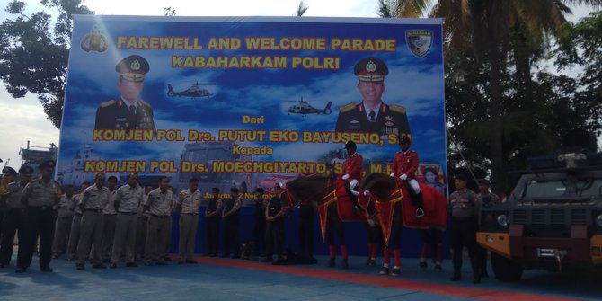 Polri gelar pisah sambut Kabarhakam lama dengan baru 