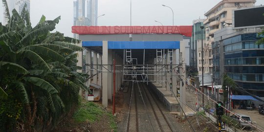 Uji coba Stasiun KRL Sudirman-Bandara diundur