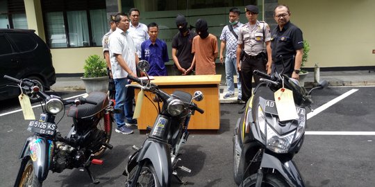 Jual motor hasil curian, ABG di Solo ini bagi hasil dengan ayahnya