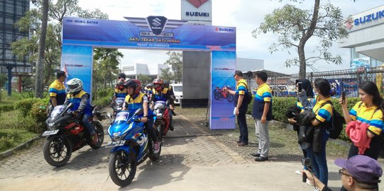 Suzuki Bike Meet pertama di Batam berakhir manis