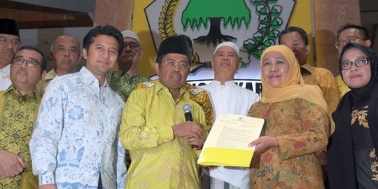 Ada tugas ke NTB, Khofifah undur deklarasi dukungan PPP