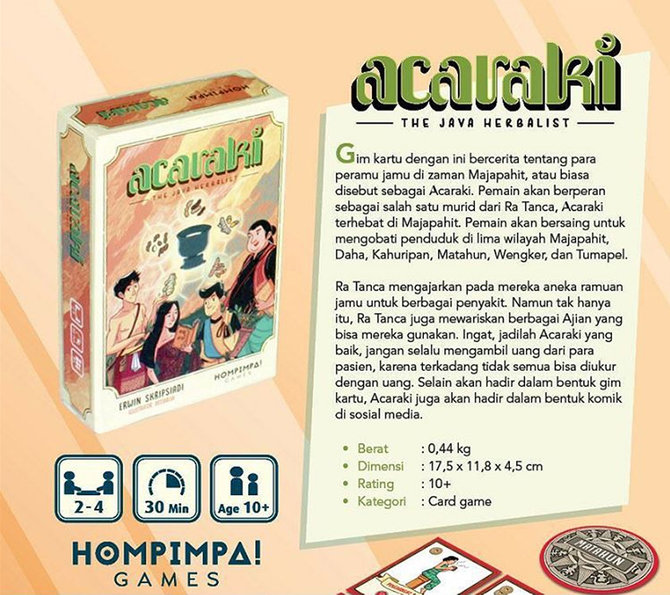 board game karya perusahaan gibran rakabuming