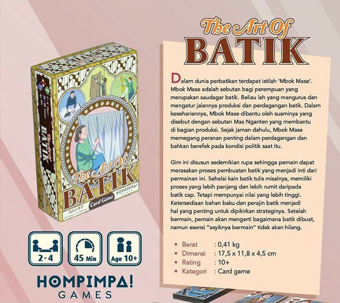 board game karya perusahaan gibran rakabuming