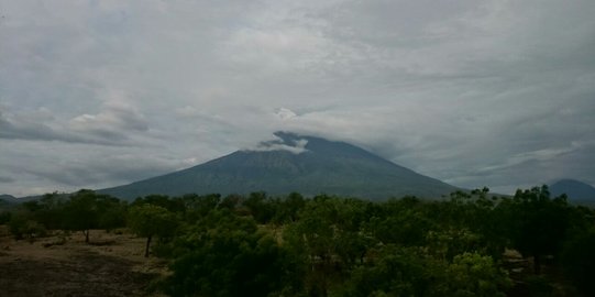 Gempa tremor beberapa kali terjadi usai erupsi Gunung Agung