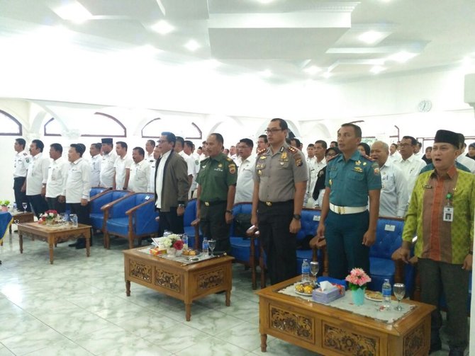 rapat koordinasi kesatuan bangsa dan politik se provinsi riau