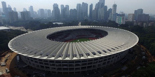 Melihat kondisi terkini Stadion Gelora Bung Karno