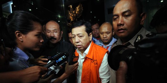 Penyidik Polda Metro Jaya cecar Novanto dengan 21 pertanyaan terkait kecelakaan