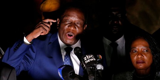 Emmerson Mnangagwa akan dilantik sebagai Presiden Zimbabwe di stadion
