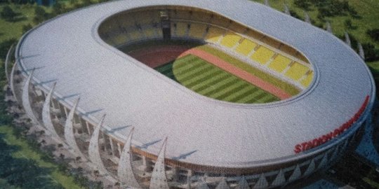 Target 2018 rampung, Stadion Papua Bangkit jadi terbesar kedua setelah GBK