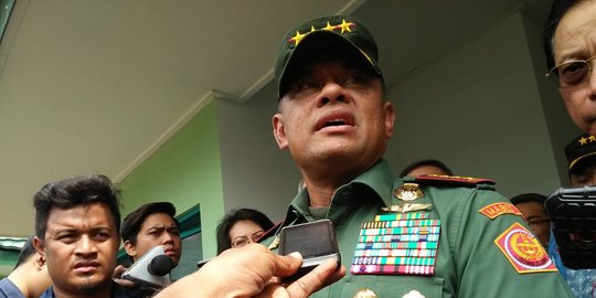 Jenderal Gatot soal pergantian Panglima TNI: Itu urusan Presiden
