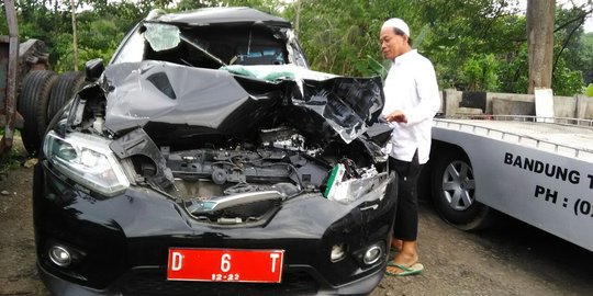 Mobil Sekda Cimahi kecelakaan di Cipularang, satu tewas