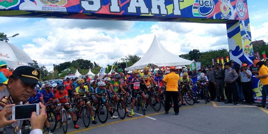 70 Pebalap dari 9 negara beradu cepat di Tour de Siak