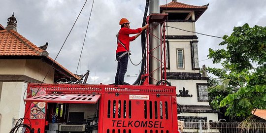 Telkomsel sebut layanannya tak bermasalah di sekitar Gunung Agung