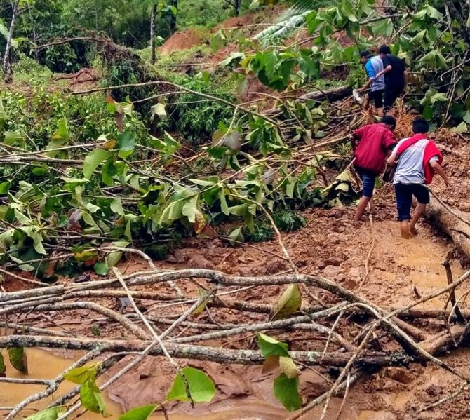 empat warga wonogiri tewas akibat banjir dan tanah longsor