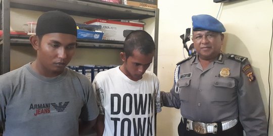 Jual laptop hasil aksi begal via medsos, Andi dan Reza diringkus polisi