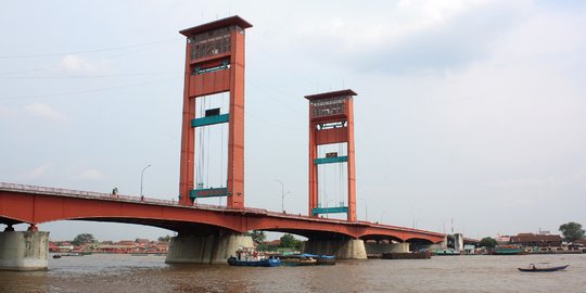 Cegah aksi bunuh diri, Jembatan Ampera dipasang kamera pengintai