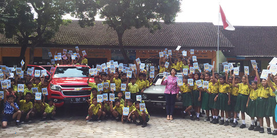 Kampanye aman bersama Chevrolet menjangkau 4 ribu pelajar di 6 kota