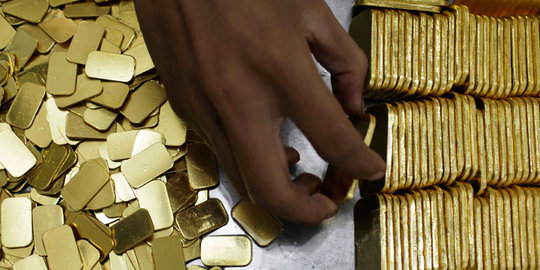 Harga emas Antam turun Rp 3.000 ke level Rp 622.000 per gram