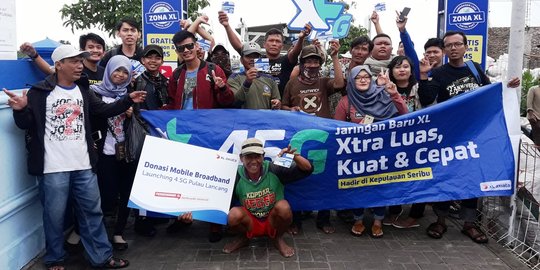 XL Axiata perluas jaringan 4.5G di Jakarta hingga wilayah terluar Kepulauan Seribu
