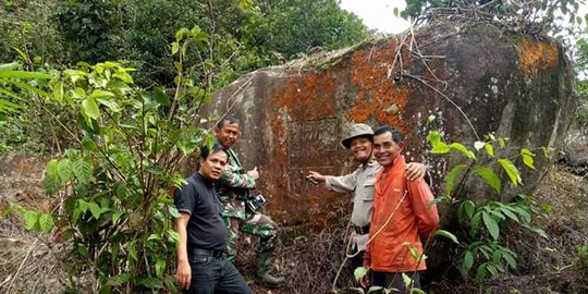 Batu bertulis 1887 di Sumbar diduga terkait sejarah kekayaan perut bumi