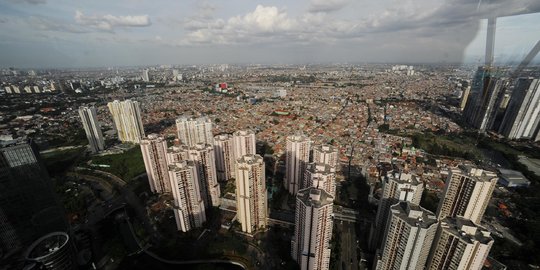 Sesaknya permukiman penduduk di Ibu Kota