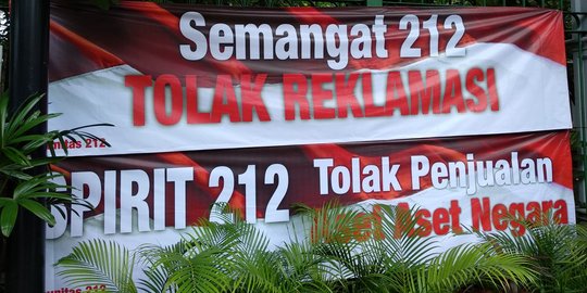 Di depan massa reuni 212, Amien Rais tolak reklamasi dan titip pesan ke Jokowi