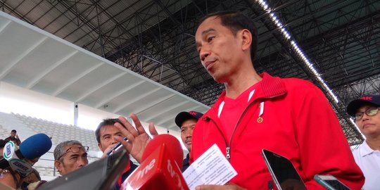 Presiden Jokowi puji hasil renovasi Stadion GBK