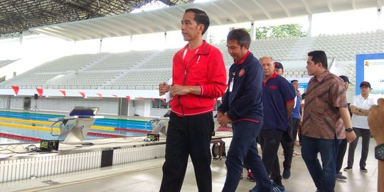 Presiden Jokowi puji renovasi GBK