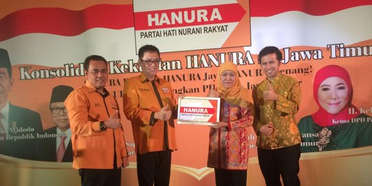Usai Demokrat & Golkar, Hanura dukung Khofifah-Emil Dardak di Pilgub Jatim