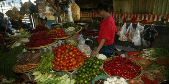 Cabai dan bawang merah hingga beras penyebab inflasi November