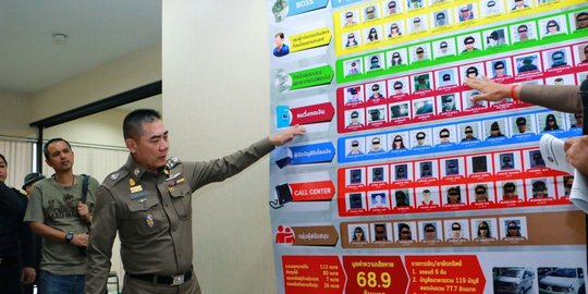 WNI ditangkap di Thailand diduga jadi bos sindikat penipuan